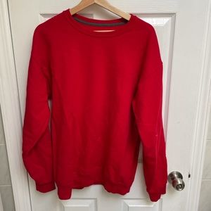 Athletic Crewneck Red